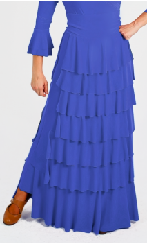 Falda Flamenca Simone 7 Volantes