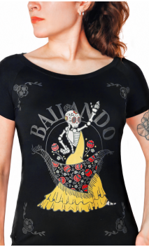 Camiseta "Catrina Bailando"