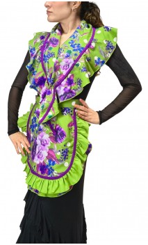 Floral Apron & Scarf Set