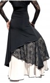 Veruska Long-Skirt w/Lace