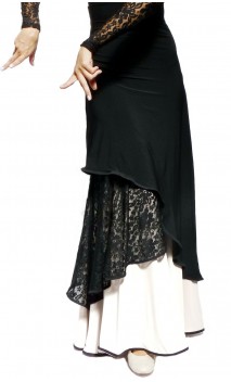 Veruska Long-Skirt w/Lace