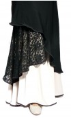 Veruska Long-Skirt w/Lace