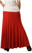Rosario Long-Skirt with Vertical Ruffles