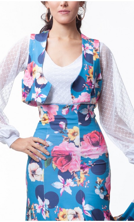 Mini-colete Guadalupe Floral
