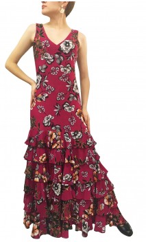 Vestido Flamenco Ester Floral