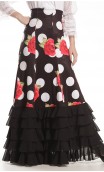 Falda Granada Lunares con Gomos
