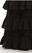 Tanya 4 Ruffles Long-Skirt