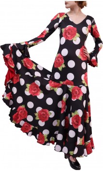Vestido Luna Floral Godet