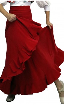 Falda Flamenca Cyrena Extra Godet