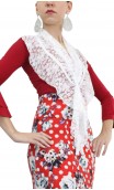 Lace Pastora Apron & Scarf Set