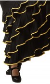 Cádiz 6 Ruffles Long-Skirt