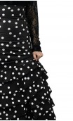 Letizia Lunarcitos 8 Ruffles Long-Skirt