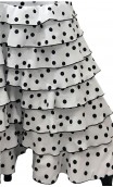 Letizia Lunarcitos 8 Ruffles Long-Skirt