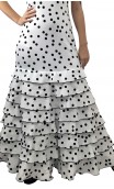 Letizia Lunarcitos 8 Ruffles Long-Skirt