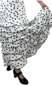 Letizia Lunarcitos 8 Ruffles Long-Skirt