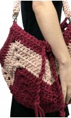 Bolsa de Crochet Rosa