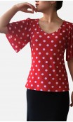 Grace Polka-dots Blouse