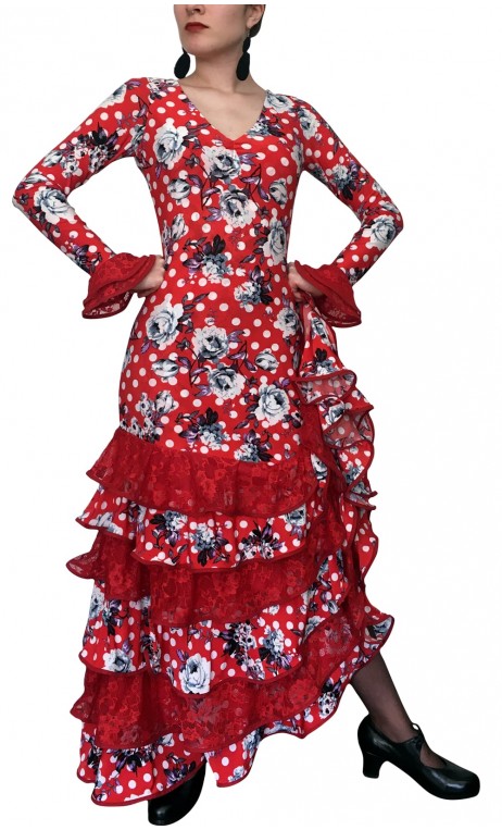 printed long dress