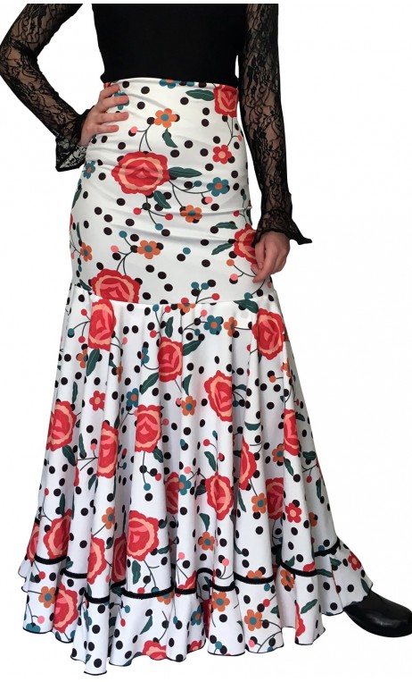 Saia Naju Estampada Extra Godê