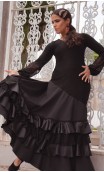 Vestido Flamenco Grace 4 Volantes