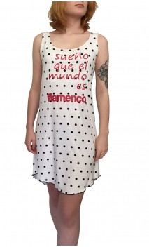 Polka-dots Sleep dress