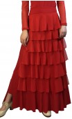 Falda Flamenca Simone Volantes de Túl