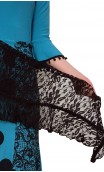 Lace Scarf w/Ruffle