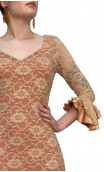Duna Lace Flamenco Dress 5 Ruffles