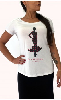 Camiseta "Flamenco Siempre"