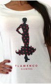 Camiseta "Flamenco Siempre"
