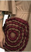 Bolso en Crochet Flor