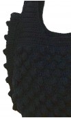 Dark Blue Crochet Bag