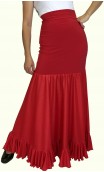 Flamenco Godet Petticoat w/Ruffle