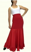 Flamenco Godet Petticoat w/Ruffle