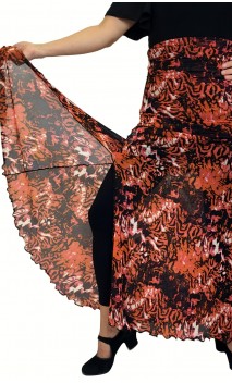 Printed Tulle Lola Flamenco Skirt