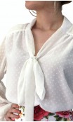 Camisa-Malla Flamenca Blanca