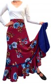 Antonella Wrap Over Flamenco Skirt