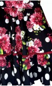 Angie Floral Flamenco Skirt