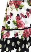 Angie Floral Flamenco Skirt
