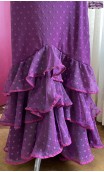 Light Purple Tulle Flamenco Dress
