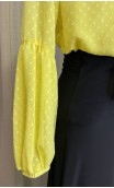 Camisa-Malla Flamenca Amarilla