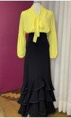 Yellow Flamenco Leotard-Shirt
