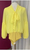 Yellow Flamenco Leotard-Shirt