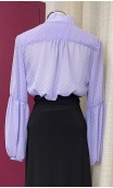 Lilac Flamenco Leotard-Shirt