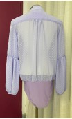 Lilac Flamenco Leotard-Shirt