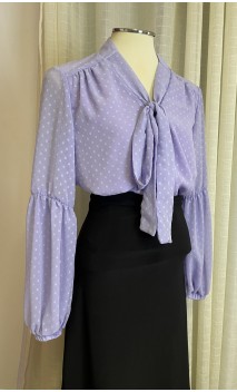 Lilac Flamenco Leotard-Shirt