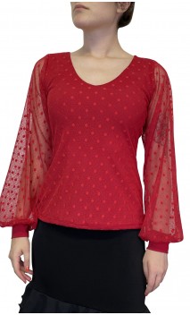 Martina Tulle Blouse