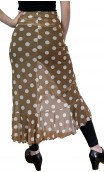 Midi Polka-dots Tulle Skirt