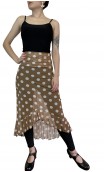 Midi Polka-dots Tulle Skirt