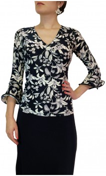 Printed Jazmin Top